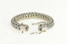 Load image into Gallery viewer, Sterling Silver Foxtail Thick Chunky Chain Statement Bracelet 6&quot;