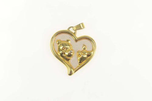 Sterling Silver Walt Disney Winnie the Pooh Piglet Heart Pendant