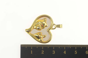 Sterling Silver Walt Disney Winnie the Pooh Piglet Heart Pendant