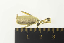 Load image into Gallery viewer, 14K Emperor Penguin Polar Arctic Animal Pendant Yellow Gold