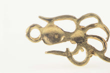 Load image into Gallery viewer, 14K Squid Octopus Ocean Animal Sea Marine Life Pendant Yellow Gold