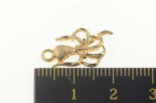 Load image into Gallery viewer, 14K Squid Octopus Ocean Animal Sea Marine Life Pendant Yellow Gold
