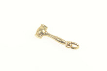 Load image into Gallery viewer, 14K 3D Gavel Justice Symbol Law Lawyer Judge Charm/Pendant Yellow Gold