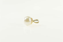 Load image into Gallery viewer, 14K Retro Simple Pearl Classic Pendant Yellow Gold