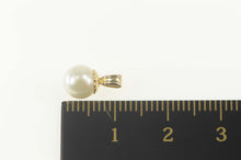 Load image into Gallery viewer, 14K Retro Simple Pearl Classic Pendant Yellow Gold