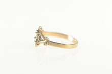 Load image into Gallery viewer, 14K Victorian Ornate 4.2mm Engagement Setting Ring Size 7 Yellow Gold