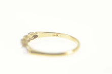 Load image into Gallery viewer, 14K Two Tone Classic Scalloped Wedding Band Ring Size 6.5 Yellow Gold