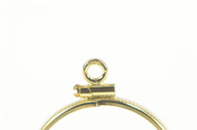 Load image into Gallery viewer, 14K Holder Bezel 20 Franc French Coin Charm/Pendant Yellow Gold