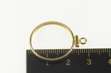 Load image into Gallery viewer, 14K Holder Bezel 20 Franc French Coin Charm/Pendant Yellow Gold