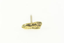 Load image into Gallery viewer, 24K Raw Textured Cluster Nugget Pebble Lapel Pin/Brooch Yellow Gold