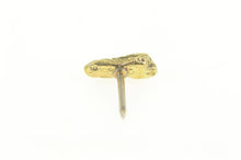 Load image into Gallery viewer, 24K Raw Textured Cluster Nugget Pebble Lapel Pin/Brooch Yellow Gold