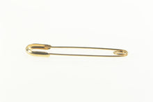 Load image into Gallery viewer, 14K Classic Simple Safety Diaper Pin/Brooch Yellow Gold