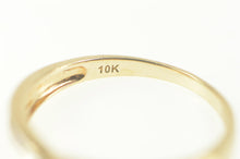 Load image into Gallery viewer, 10K Classic Wavy Diamond Men&#39;s Wedding Band Ring Size 11 Yellow Gold