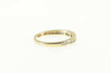 Load image into Gallery viewer, 10K 0.25 Ctw Diamond Channel Wedding Band Ring Size 5.5 Yellow Gold