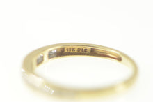 Load image into Gallery viewer, 10K 0.25 Ctw Diamond Channel Wedding Band Ring Size 5.5 Yellow Gold