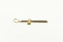 Load image into Gallery viewer, 14K Cross Christian Faith Jesus Christ Symbol Pendant Yellow Gold