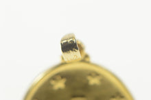 Load image into Gallery viewer, 14K Virgin Mother Mary Pray for Us Christian Charm/Pendant Yellow Gold