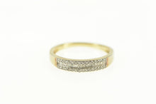 Load image into Gallery viewer, Sterling Silver 0.33 Ctw Baguette Diamond Wedding Band Ring Size 8