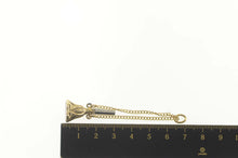 Load image into Gallery viewer, Victorian Mother of Pearl Shield Scroll Key Watch Fob