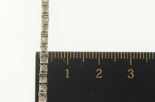 Load image into Gallery viewer, 10K 0.75 Ctw Diamond Classic Square Tennis Bracelet 7&quot; White Gold