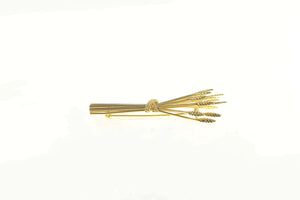 18K Tiffany & Co. Wheat Sheaf Grass Bundle Pin/Brooch Yellow Gold