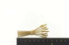 Load image into Gallery viewer, 18K Tiffany &amp; Co. Wheat Sheaf Grass Bundle Pin/Brooch Yellow Gold