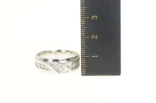 Load image into Gallery viewer, 14K 1.10 Ctw Diamond Channel Men&#39;s Wedding Ring Size 9 White Gold