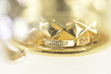 Load image into Gallery viewer, 14K Two Tone Diamond Buckle Wrap Tufted Band Ring Size 9.5 Yellow Gold