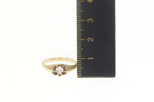 Load image into Gallery viewer, 14K Diamond Old European Cut Engagement Ring Size 7.5 Yellow Gold