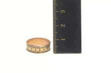 Load image into Gallery viewer, 10K Victorian Ornate Heart Scroll Patterned Ring Size 5.75 Yellow Gold