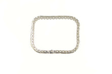 Load image into Gallery viewer, 14K 10.00 Ctw Baguette Diamond Statement Tennis Bracelet 6.75&quot; Yellow Gold