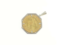 Load image into Gallery viewer, 14K 1.08 Ctw Diamond 1892 $10 American Eagle Coin Pendant Yellow Gold