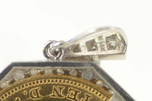 Load image into Gallery viewer, 14K 1.08 Ctw Diamond 1892 $10 American Eagle Coin Pendant Yellow Gold