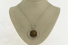 Load image into Gallery viewer, 14K 1.08 Ctw Diamond 1892 $10 American Eagle Coin Pendant Yellow Gold