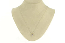 Load image into Gallery viewer, 14K 0.84 Ct Solitaire Round Brilliant Diamond Pendant Yellow Gold