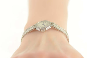 2.09 Ctw Tiffany & Co Art Deco Diamond Women's Watch