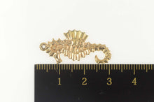 Load image into Gallery viewer, 14K Stylized Sea Horse Ocean Animal Charm/Pendant Rose Gold