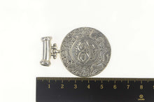Load image into Gallery viewer, Sterling Silver Maori Traditional Face Animal Medallion Pendant