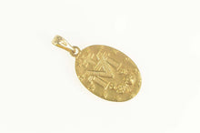 Load image into Gallery viewer, 14K Catholic Virgin Mary Christian Faith Talisman Charm/Pendant Yellow Gold