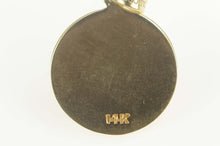 Load image into Gallery viewer, 14K Saint Christopher Protect Us Christian Faith Charm/Pendant Yellow Gold