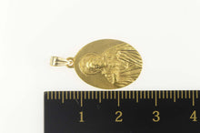 Load image into Gallery viewer, 14K Jesus Christ Sacred Heart Christian Faith Charm/Pendant Yellow Gold