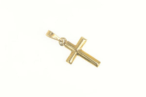 14K Christian Faith Cross Symbol Jesus Christ Charm/Pendant Yellow Gold