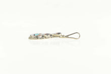 Load image into Gallery viewer, Sterling Silver Ruth LonJose Zuni Native American Onyx Pendant