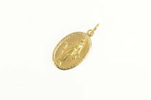 Load image into Gallery viewer, 14K Christian Virgin Mary Jesus Christ Faith Charm/Pendant Yellow Gold