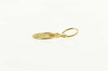 Load image into Gallery viewer, 14K Virgin Mary Sacred Heart Christian Faith Charm/Pendant Yellow Gold