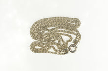 Load image into Gallery viewer, Sterling Silver Fili Menegatti Designer Layered Wheat Chain Necklace 18&quot;