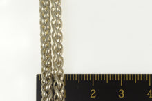 Load image into Gallery viewer, Sterling Silver Fili Menegatti Designer Layered Wheat Chain Necklace 18&quot;