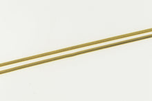 Load image into Gallery viewer, 14K 1.0mm Classic Snake Chain Round Link Necklace 17.75&quot; Yellow Gold