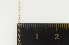 Load image into Gallery viewer, 10K 0.8mm Twist Chain Rolling Cable Link Necklace 18&quot; Yellow Gold