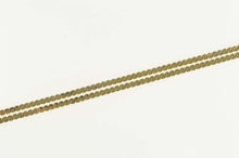 Load image into Gallery viewer, 14K 1.3mm Wavy Serpentine Link Long Chain Necklace 29.5&quot; Yellow Gold